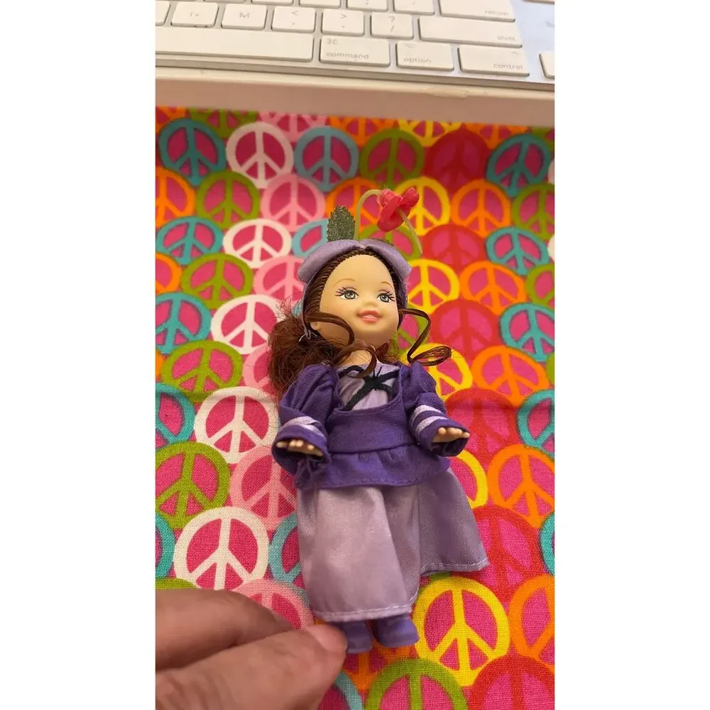 Kelly Munchkins Doll Barbie 2006 The Wizard of Oz Munchkins Pink LABEL 4.5